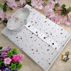 জামদানির সুতি পাঞ্জাবি (কোড-০৯)