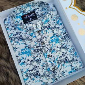 সুতি মিক্স কটন পাঞ্জাবি ( কোড-৩)